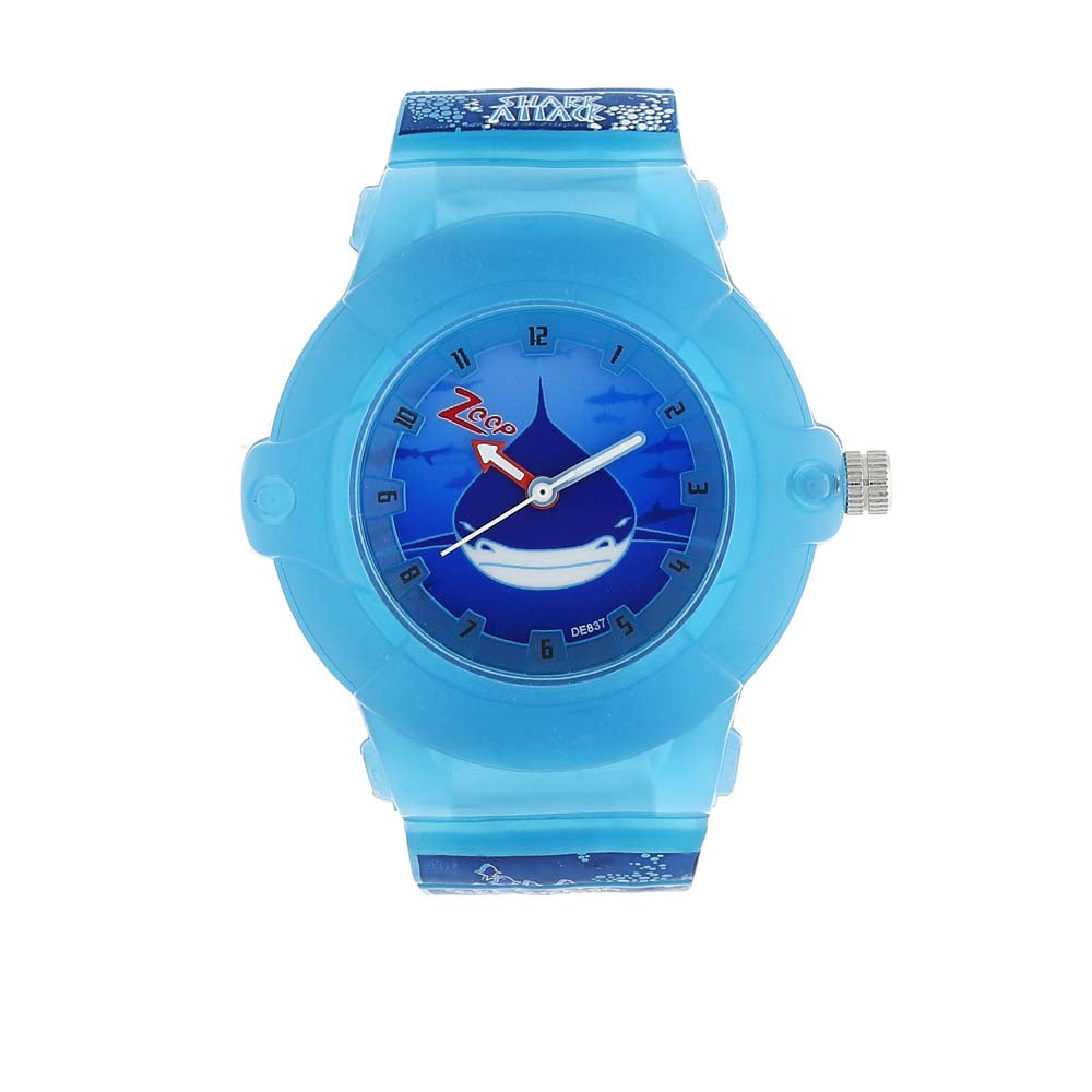Zoop By Titan Quartz Analog Blue Dial PU Strap Watch for Kids