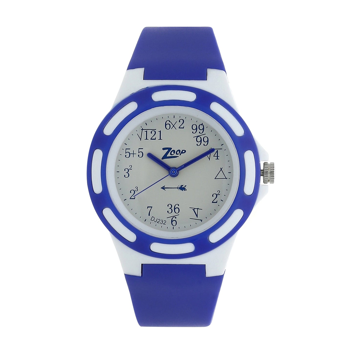 Zoop By Titan Quartz Analog White Dial PU Strap Watch for Kids
