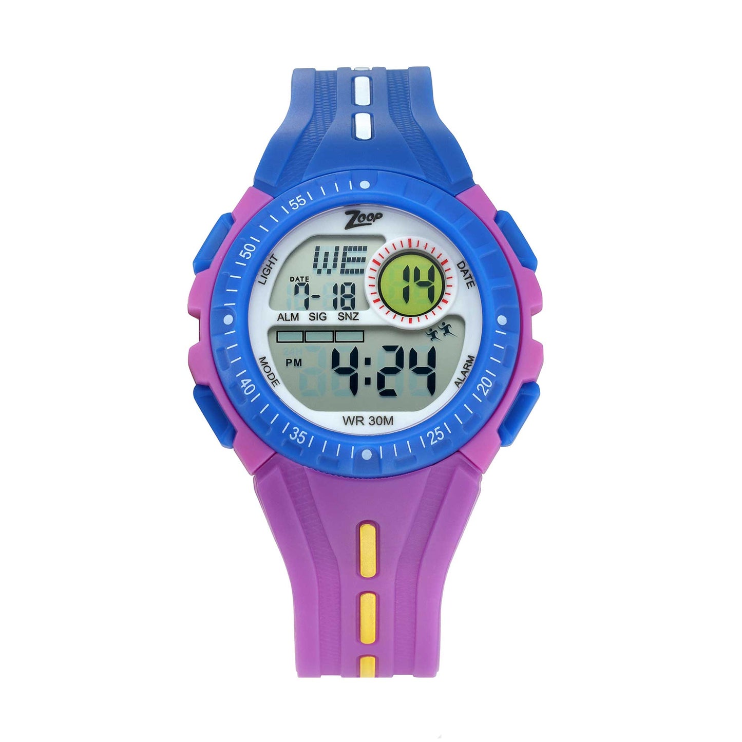 Zoop By Titan DigitalDigital Dial PU Strap Watch for Kids