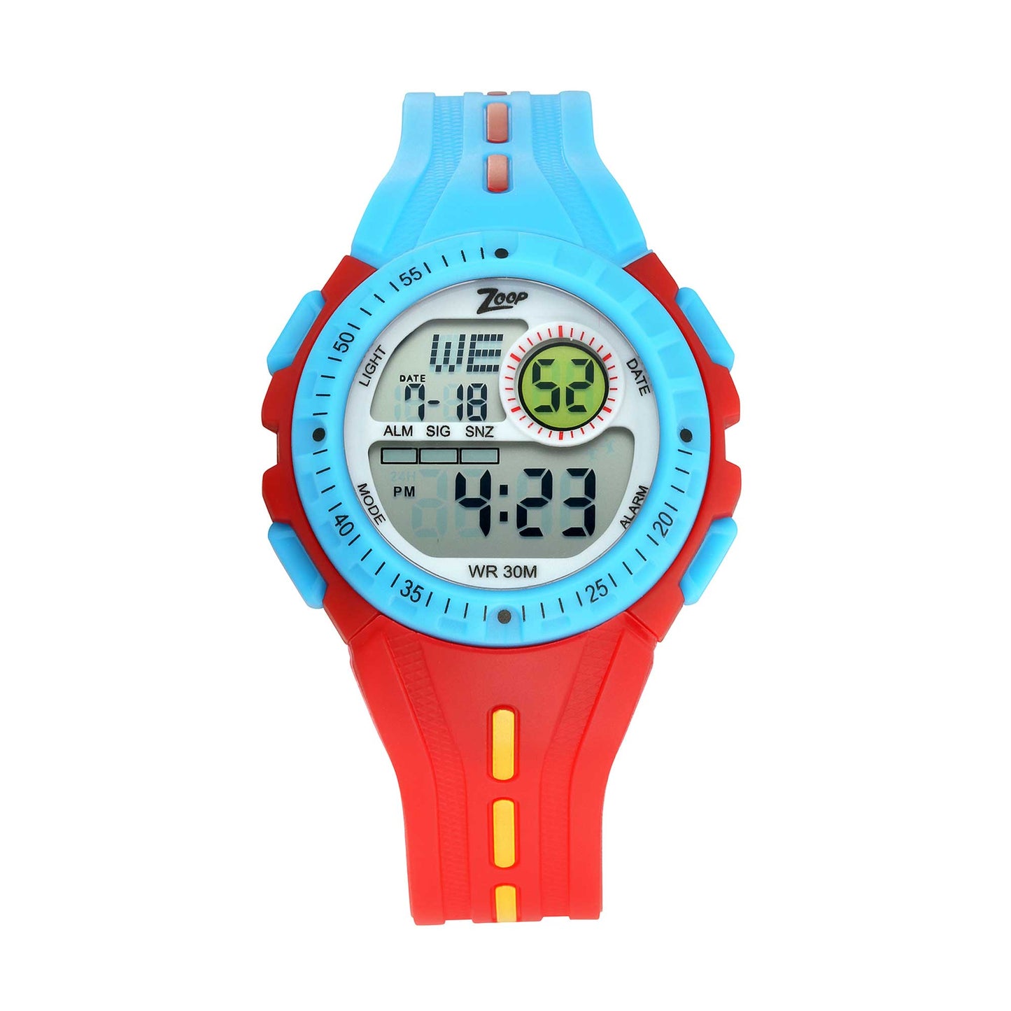 Zoop By Titan DigitalDigital Dial PU Strap Watch for Kids