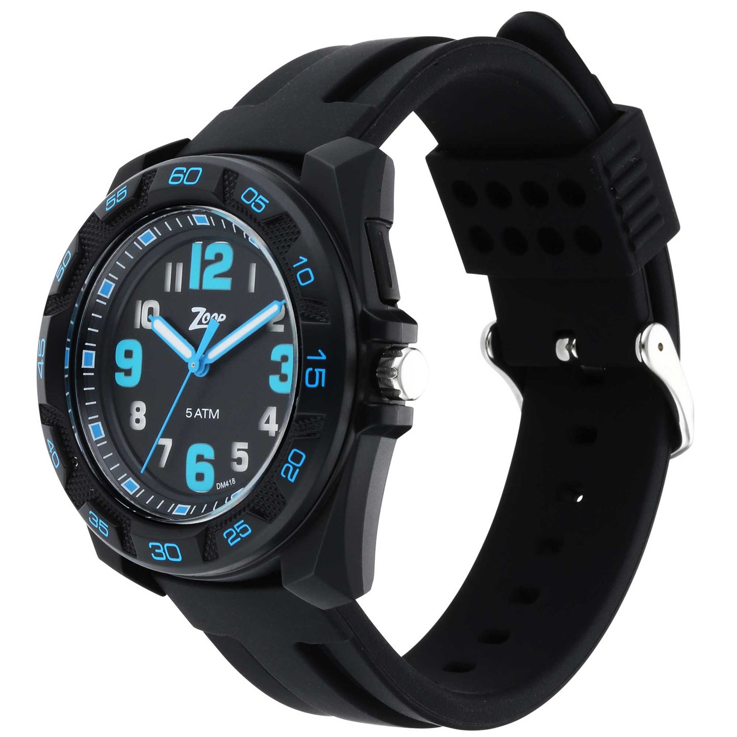 Zoop By Titan Quartz Analog Black Dial Silicone Strap Watch for Kids