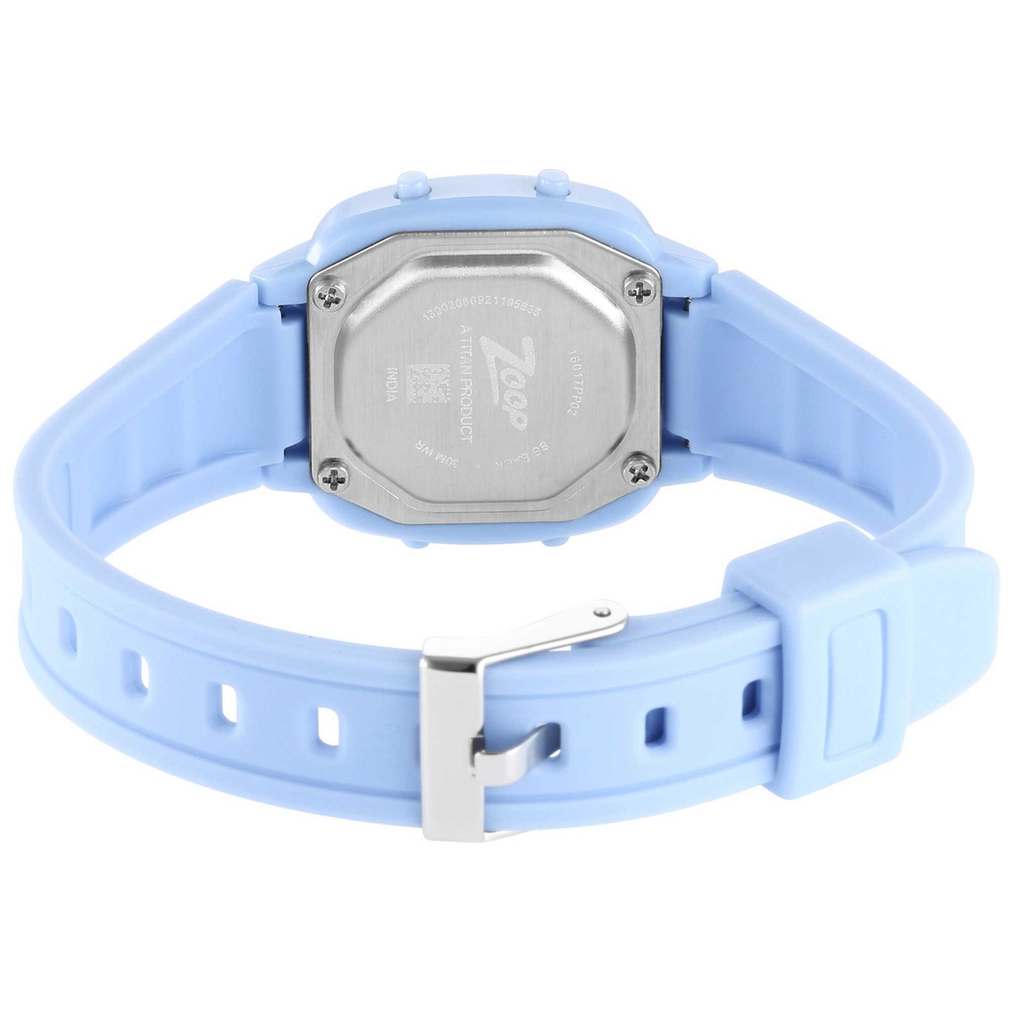 Zoop By Titan DigitalBlue Dial Plastic Strap Watch for Kids