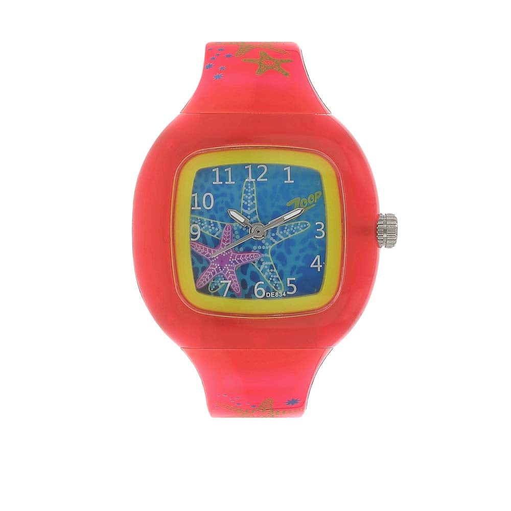 Zoop By Titan Quartz Analog Blue Dial PU Strap Watch for Kids