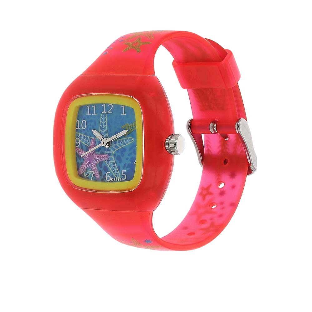 Zoop By Titan Quartz Analog Blue Dial PU Strap Watch for Kids
