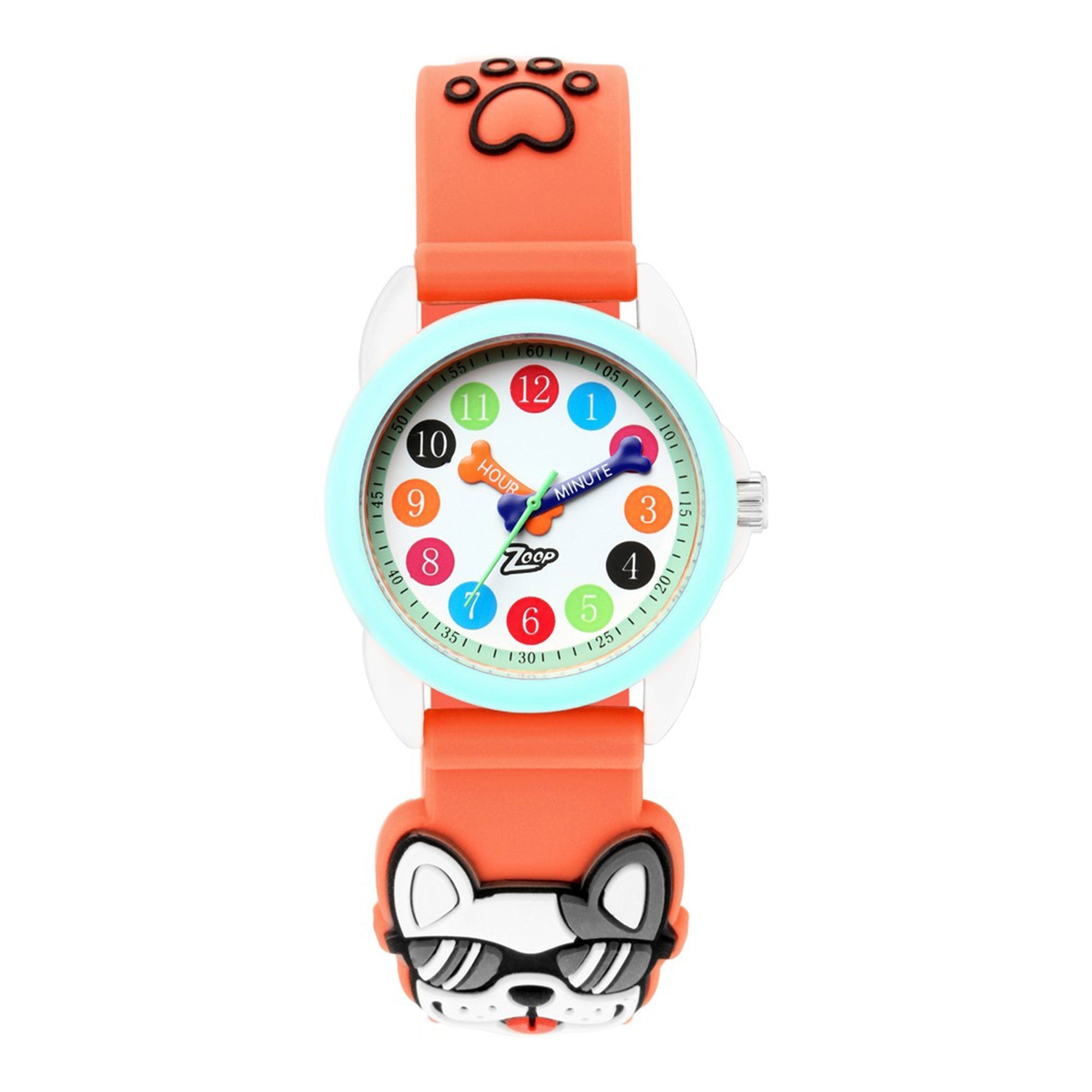 Zoop By Titan Quartz Analog White Dial PU Strap Watch for Kids