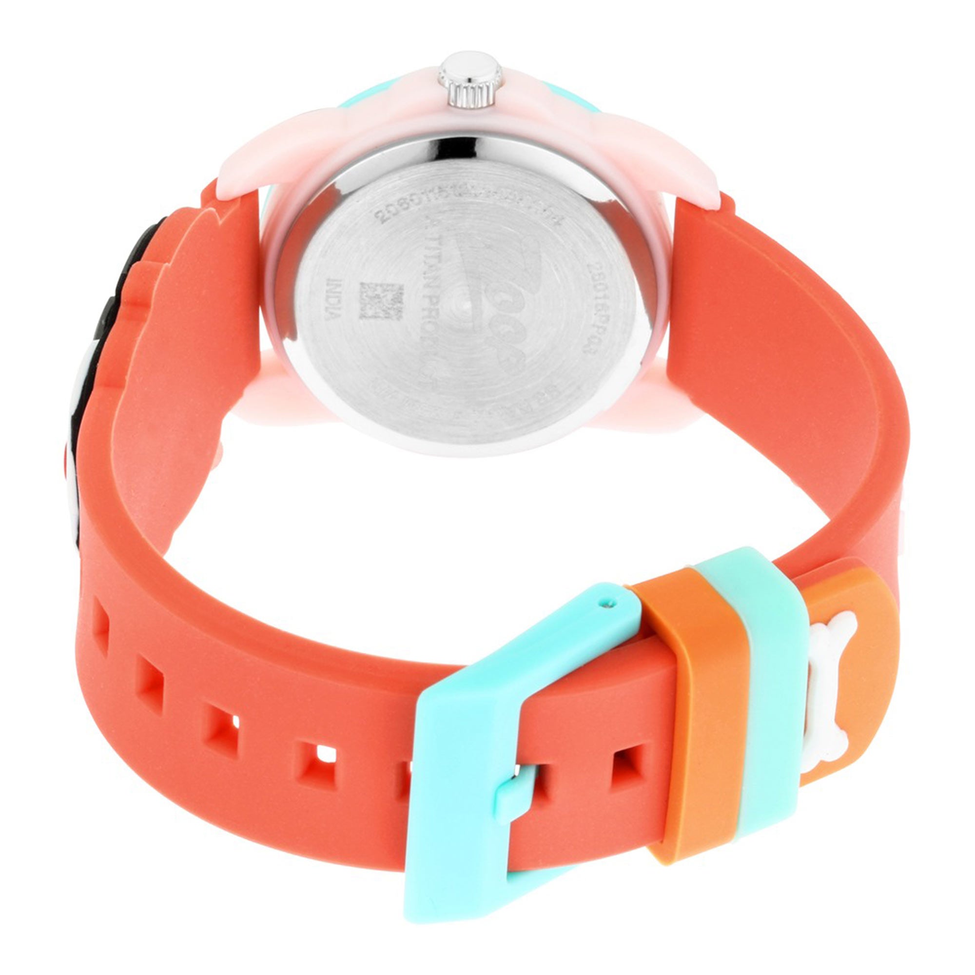 Zoop By Titan Quartz Analog White Dial PU Strap Watch for Kids
