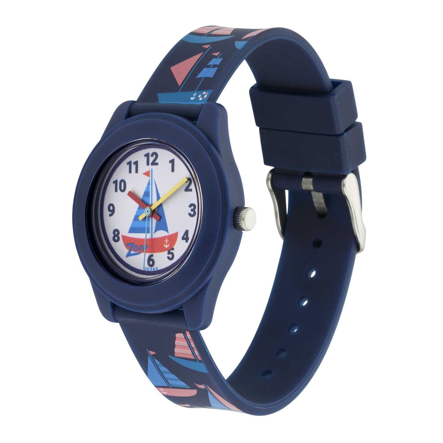 Zoop By Titan Quartz Analog White Dial PU Strap Watch for Kids