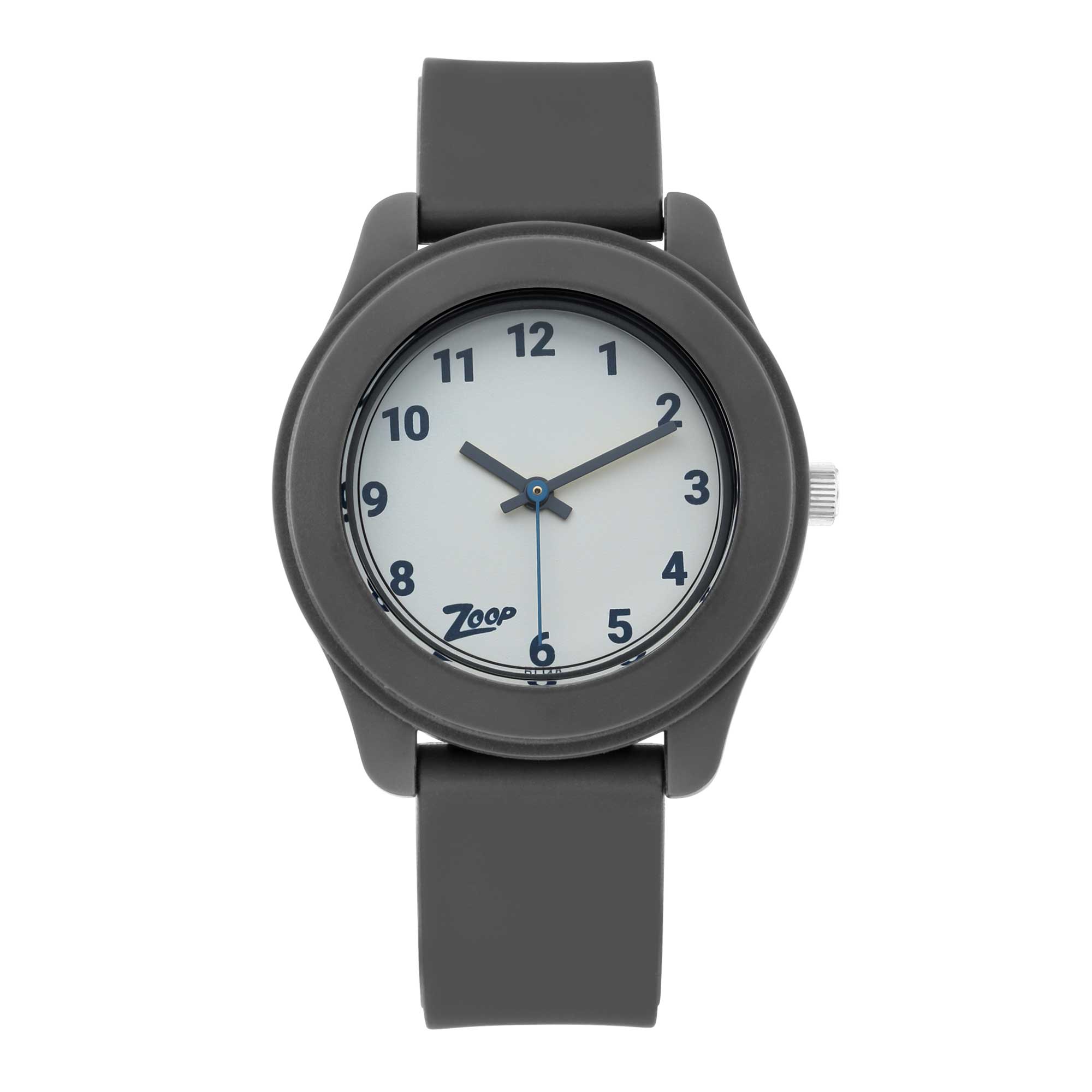 Zoop By Titan Quartz Analog White Dial PU Strap Watch for Kids