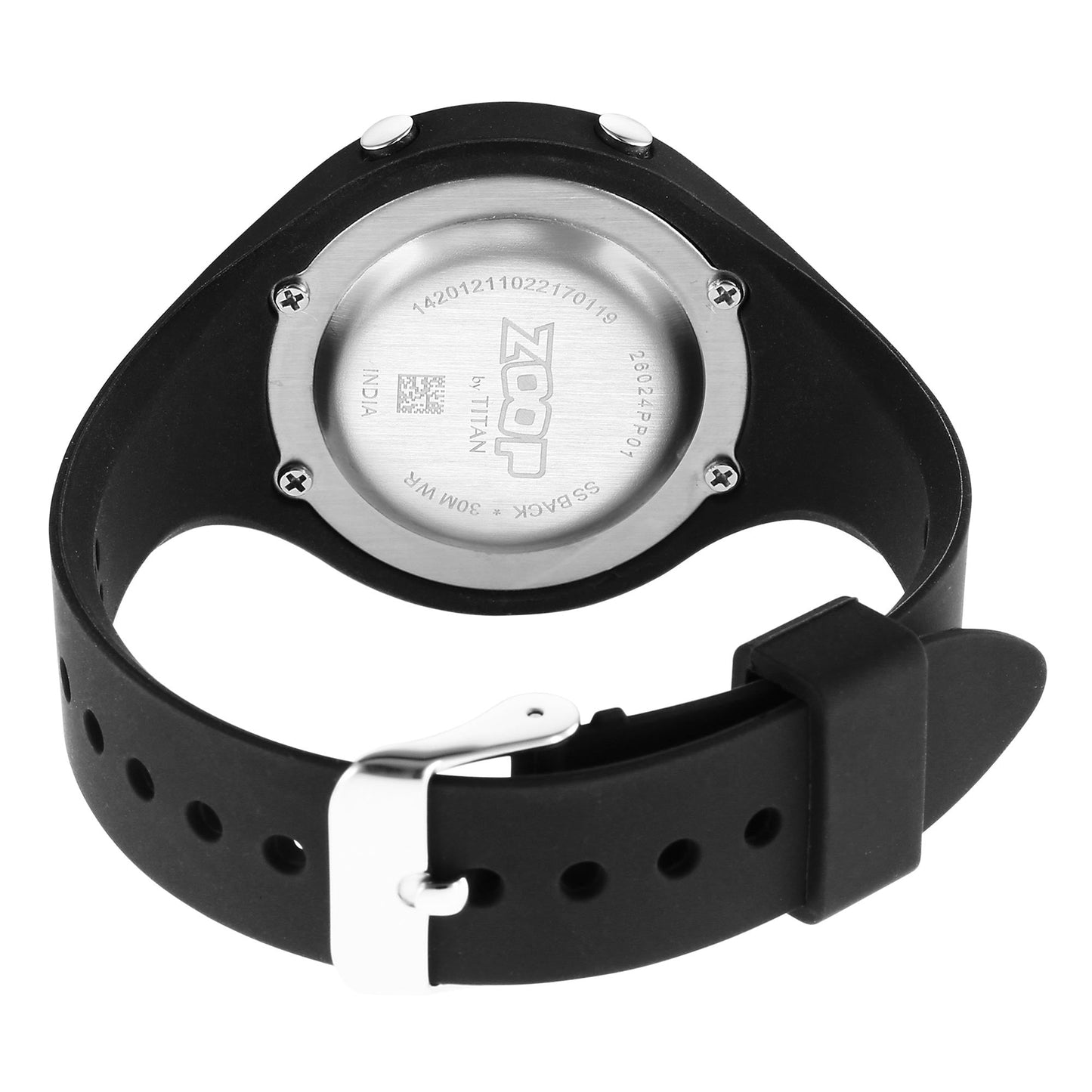 Zoop Zoop Digital Digital Dial Unisex Watch With Silicone Strap
