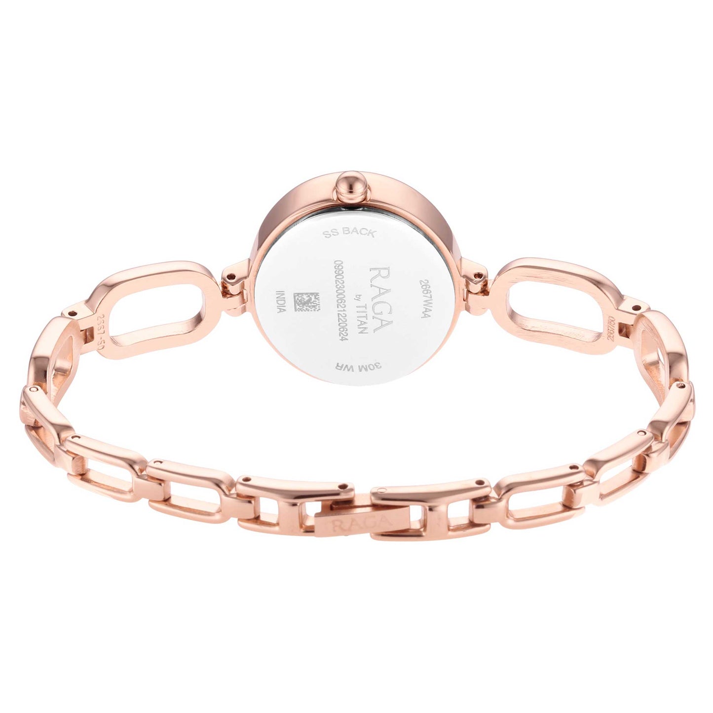 Titan Raga Viva Silver Dial Women Watch With Metal Strap