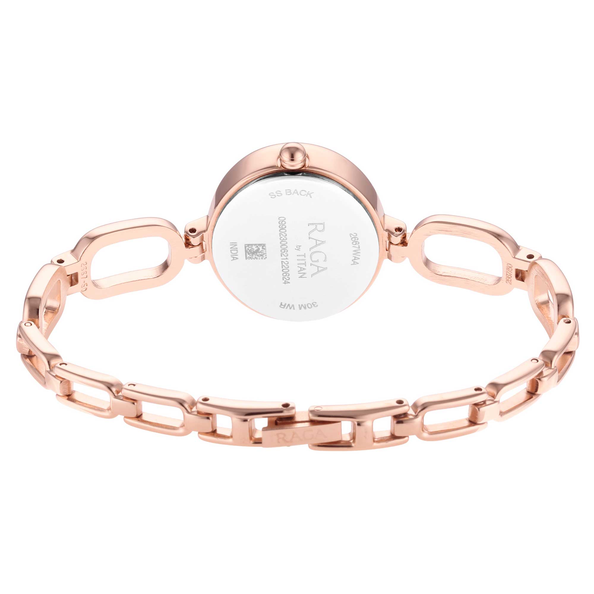 Titan Raga Viva Silver Dial Women Watch With Metal Strap