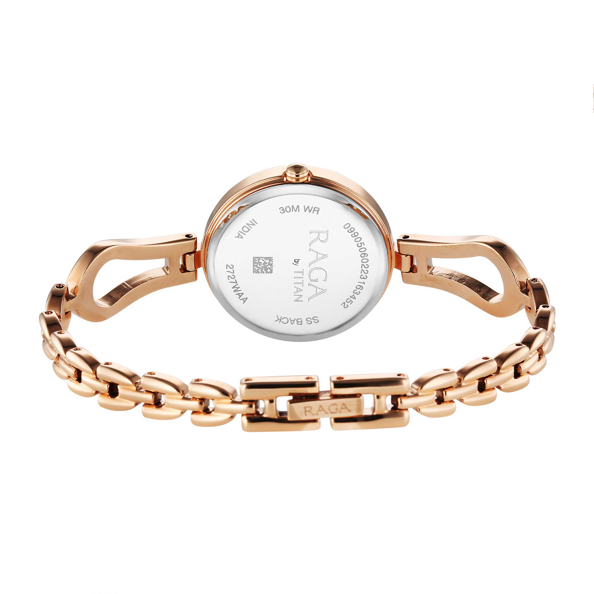 Titan Raga Rose Gold Dial Watch for Women