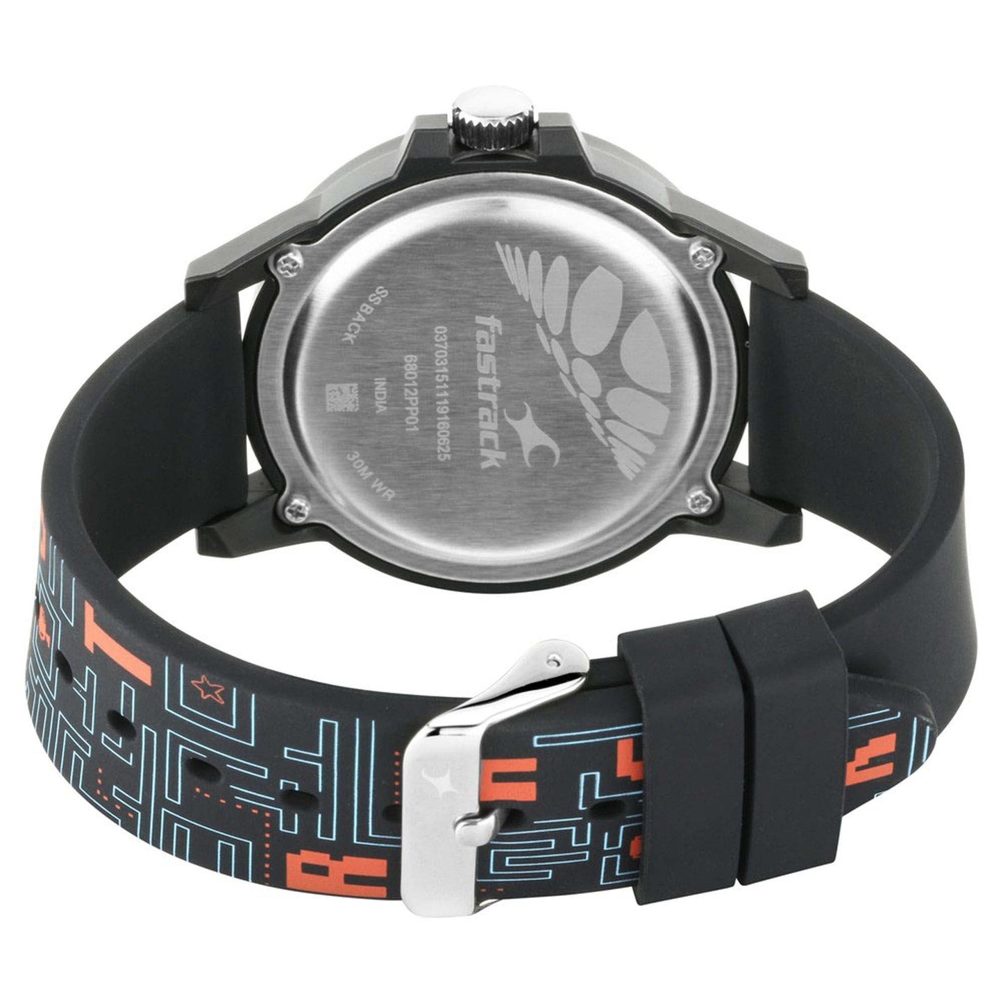 Fastrack Arcade Quartz Analog Multicoloured Dial Silicone Strap Unisex Watch