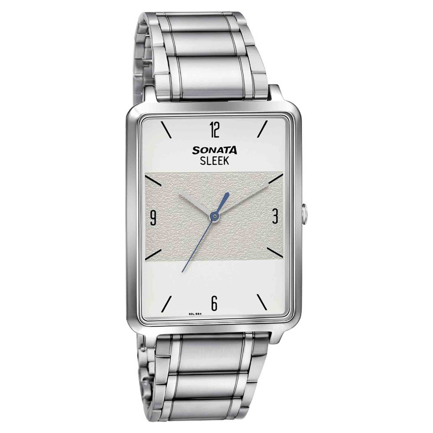 Sonata Quartz Analog Stainless Steel Strap Watch for Men