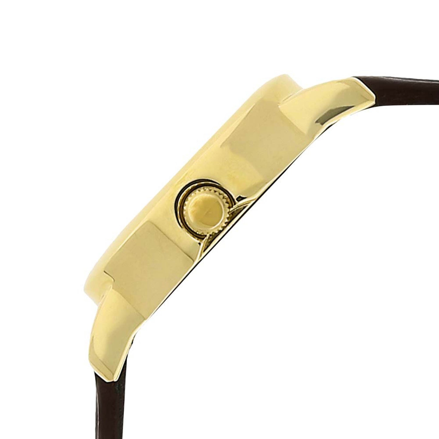 Sonata Quartz Analog Champagne Dial Leather Strap Watch for Women