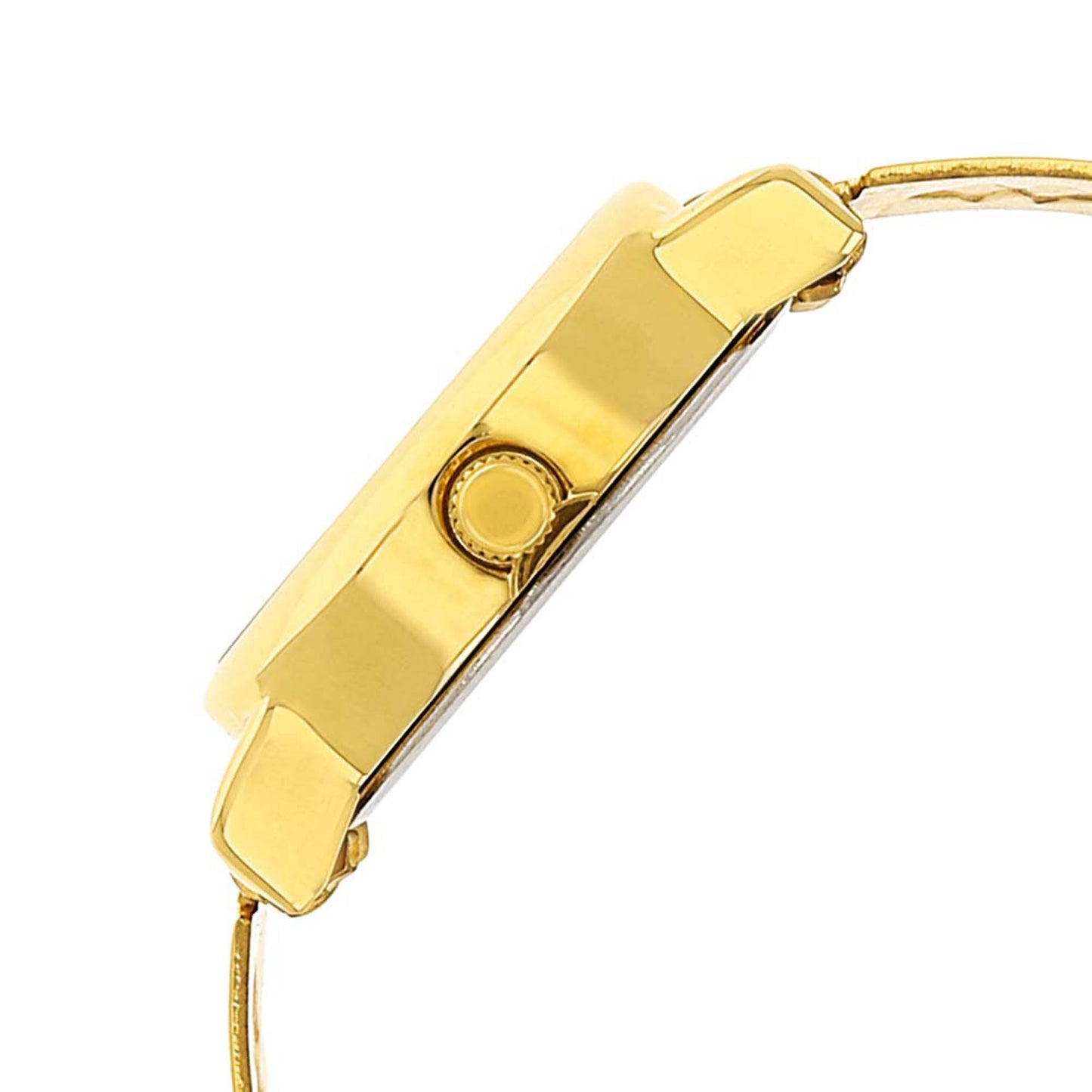 Sonata Quartz Analog Champagne Dial Stainless Steel Strap Watch for Women