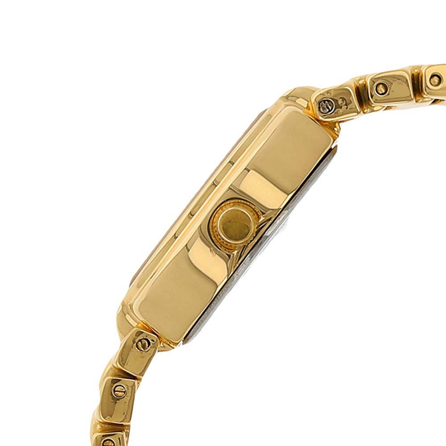 Sonata Quartz Analog Champagne Dial Metal Strap Watch for Women