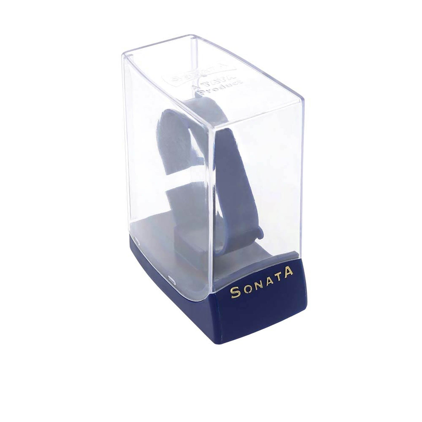 Sonata Quartz Analog Champagne Dial Metal Strap Watch for Women