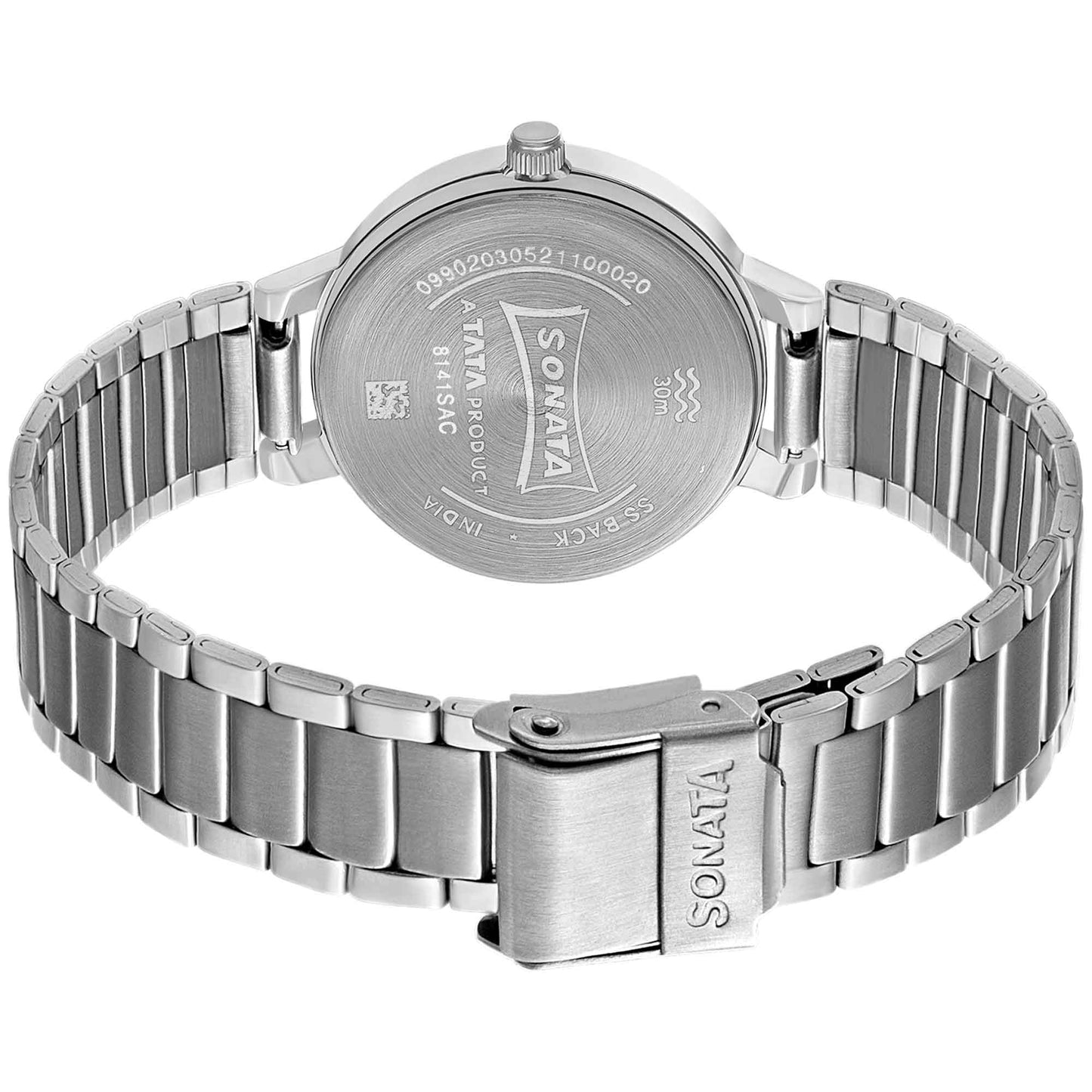 Sonata Unveil Quartz Multifunction Stainless Steel Strap Watch for Women