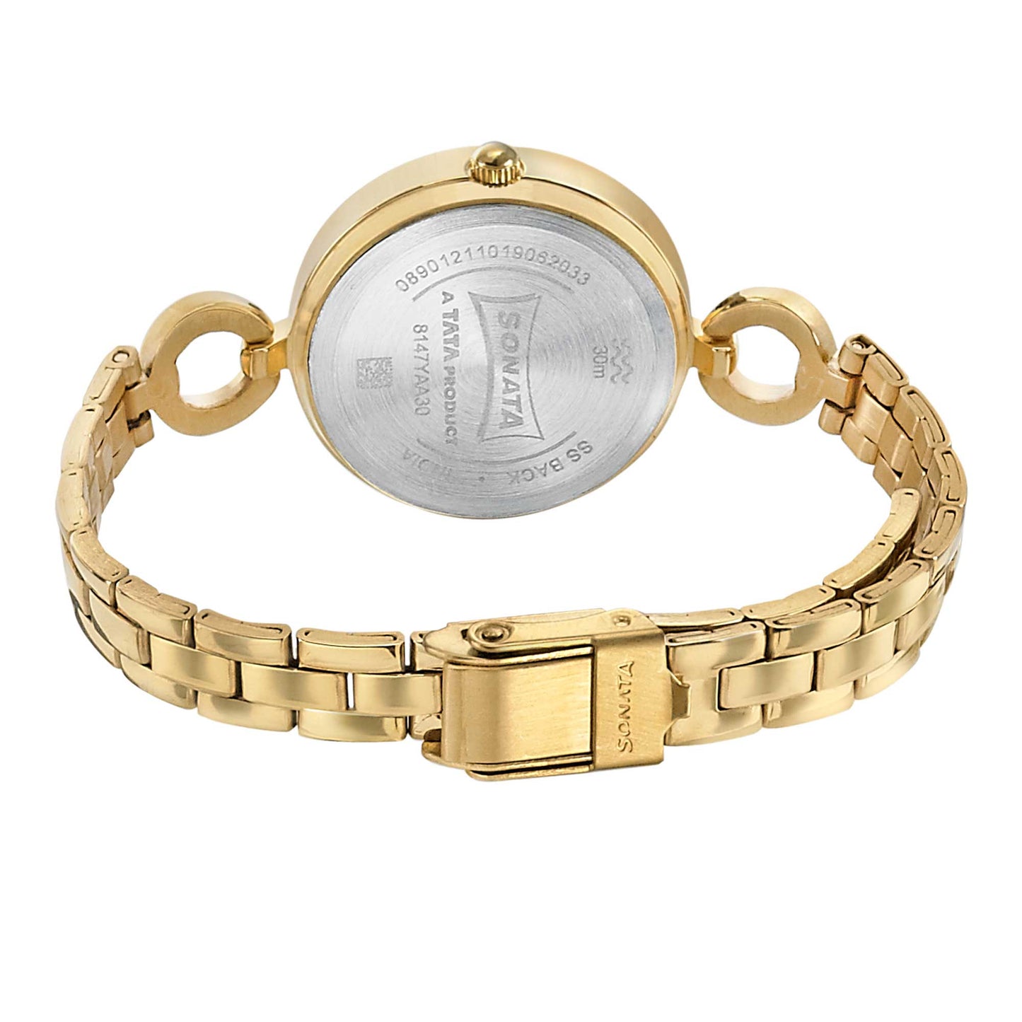 Sonata Wedding Blue Dial Women Watch With Stainless Steel Strap