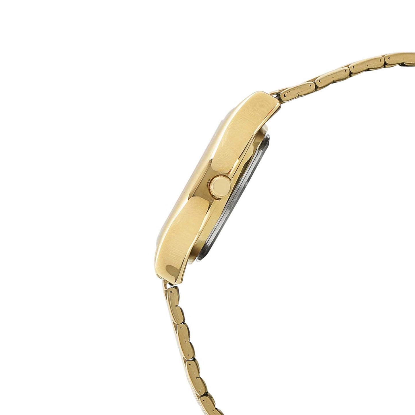 Sonata Essentials Champagne Dial Women Watch With Stainless Steel Strap