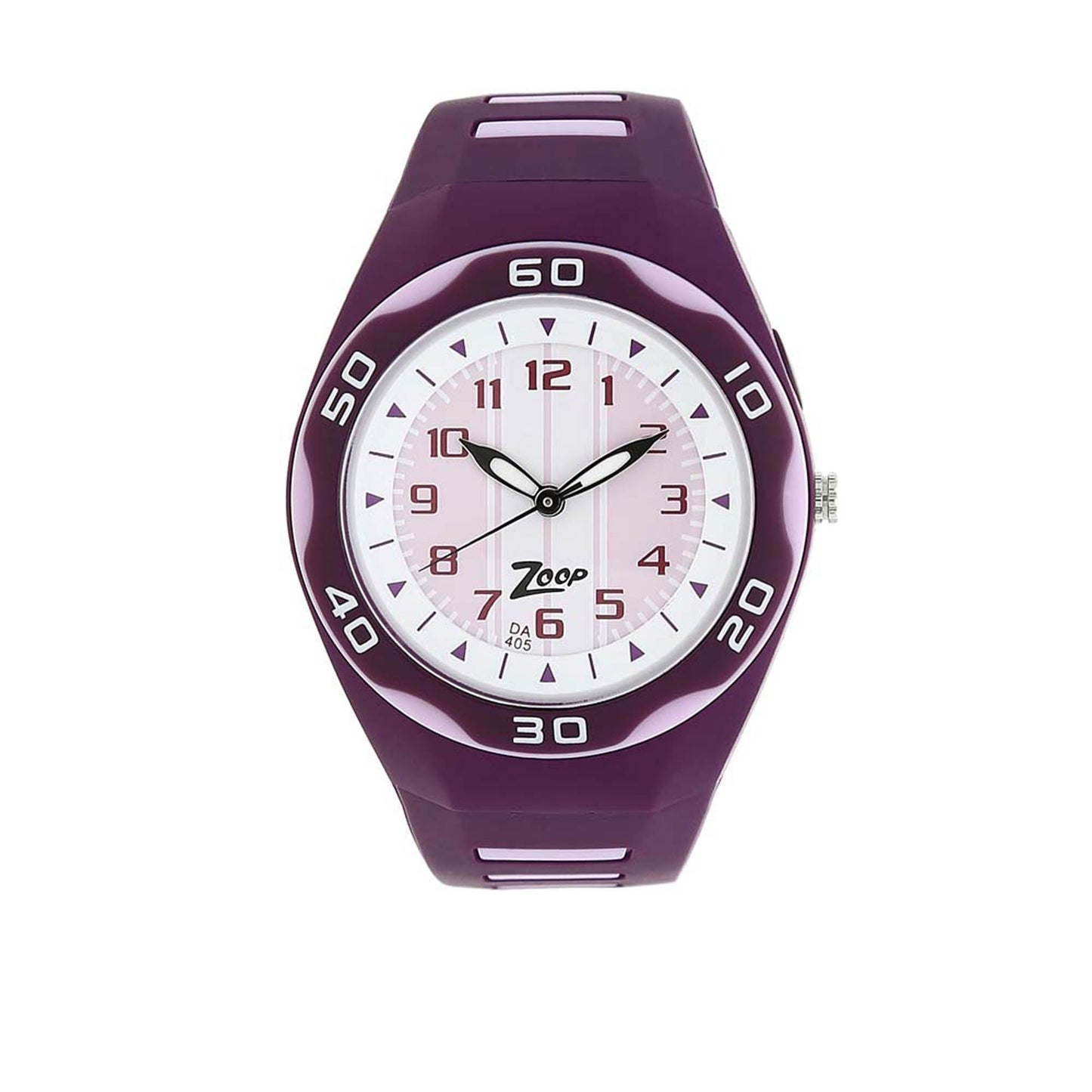 Zoop By Titan Quartz Analog White Dial PU Strap Watch for Kids