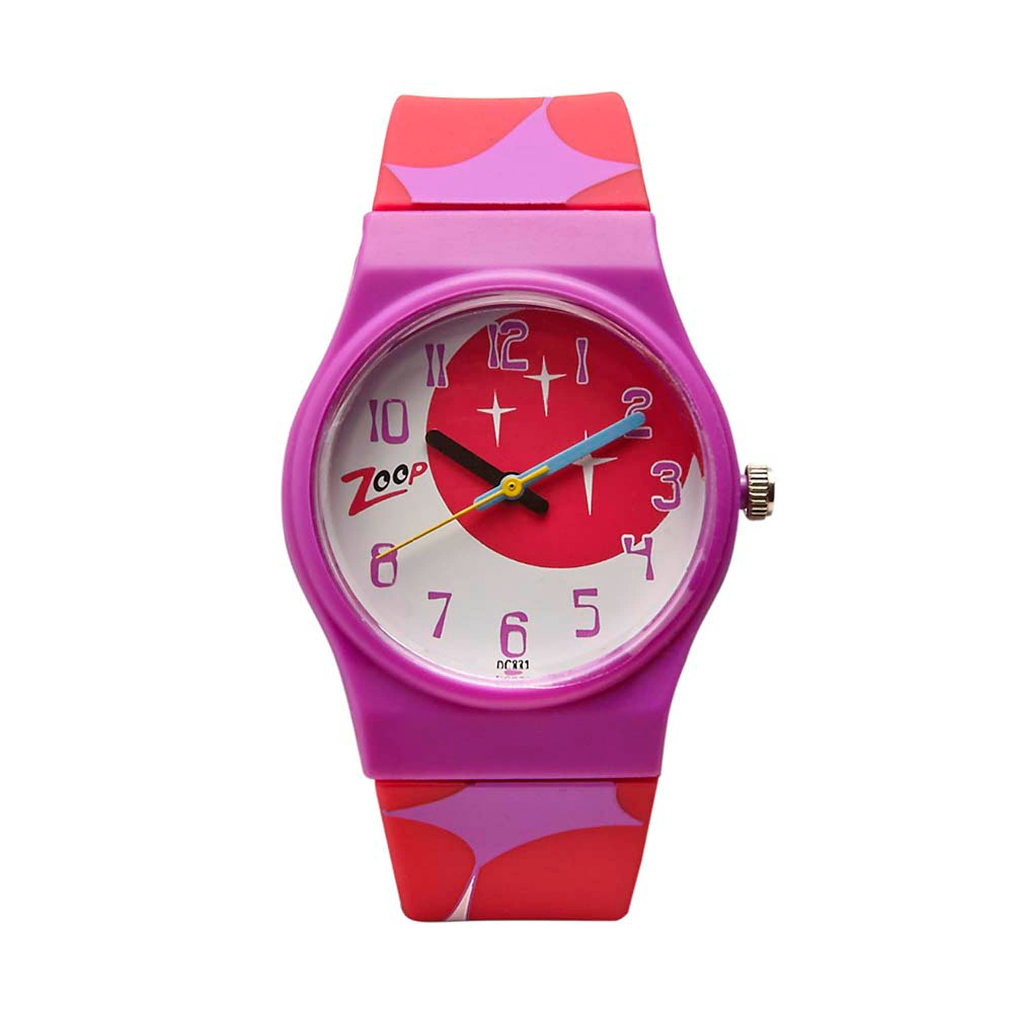 Zoop By Titan Quartz Analog Multicoloured Dial PU Strap Watch for