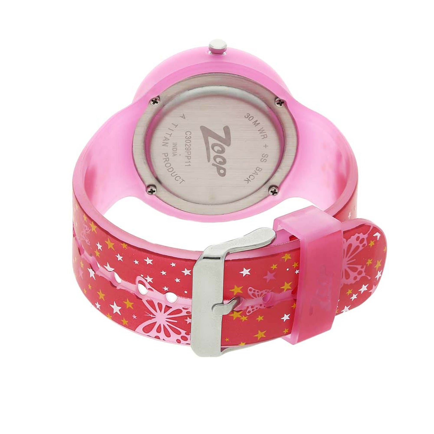 Zoop By Titan Quartz Analog Blue Dial PU Strap Watch for Kids