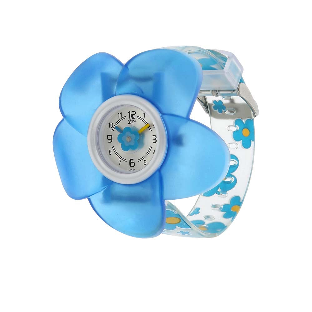 Zoop By Titan Quartz Analog Silver Dial PU Strap Watch for Kids