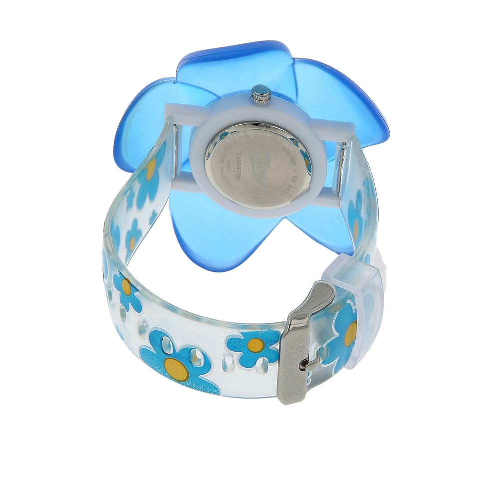 Zoop By Titan Quartz Analog Silver Dial PU Strap Watch for Kids
