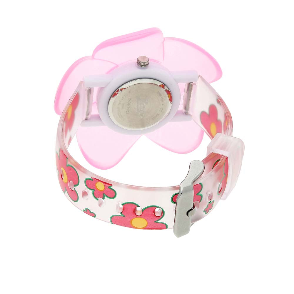 Zoop By Titan Quartz Analog Silver Dial PU Strap Watch for Kids