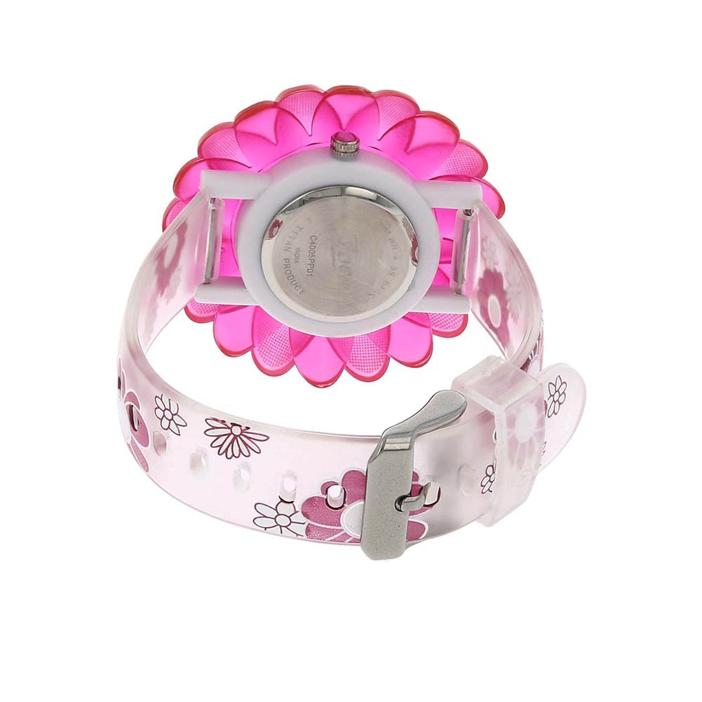 Zoop By Titan Quartz Analog Silver Dial Plastic Strap Watch for Kids