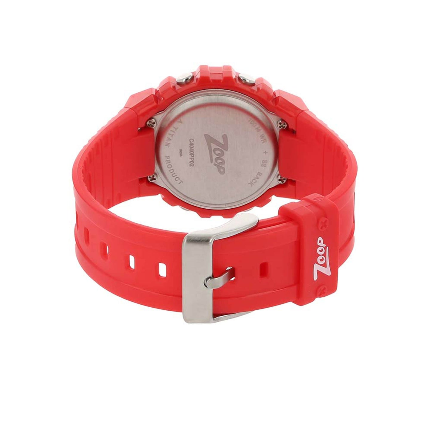 Zoop By Titan DigitalDigital Dial PU Strap Watch for Kids