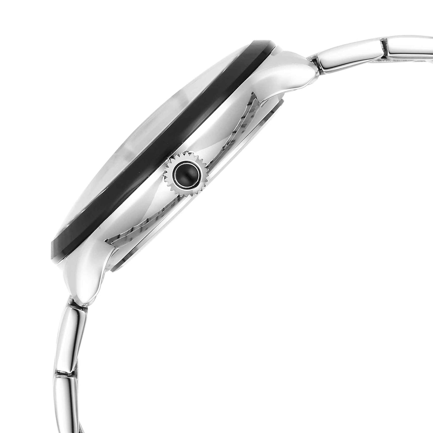 Titan Stellar Luna Sun Moon Phase Grey Dial Watch