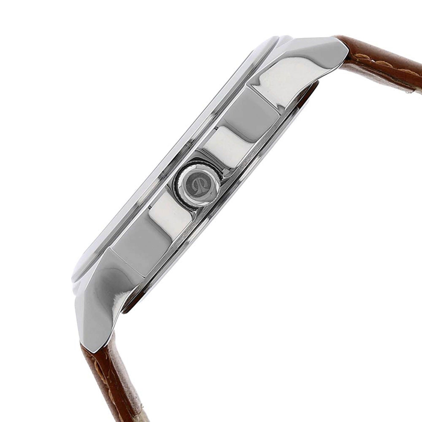 Titan Quartz Analog White Dial Leather Strap Watch for Men