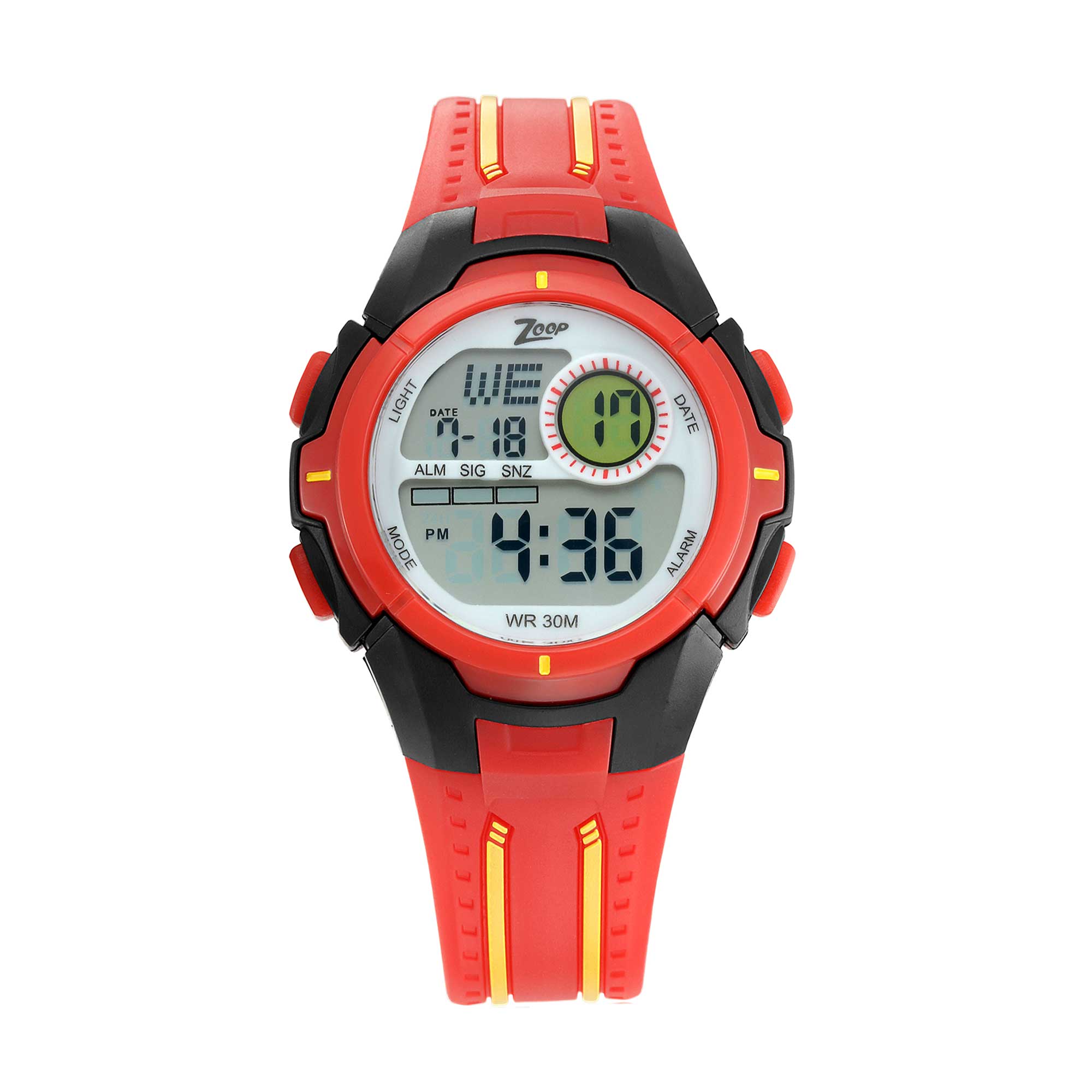 Zoop By Titan DigitalDigital Dial PU Strap Watch for Kids