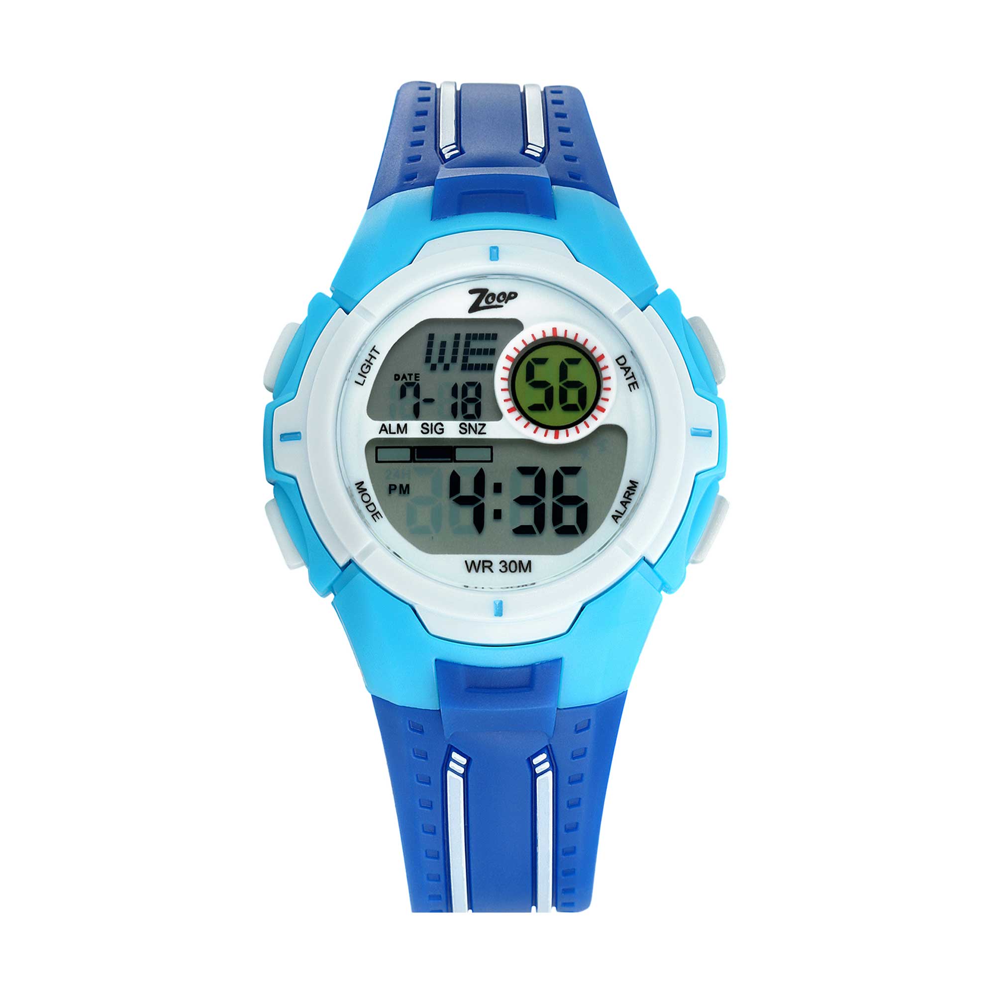 Zoop By Titan DigitalDigital Dial PU Strap Watch for Kids