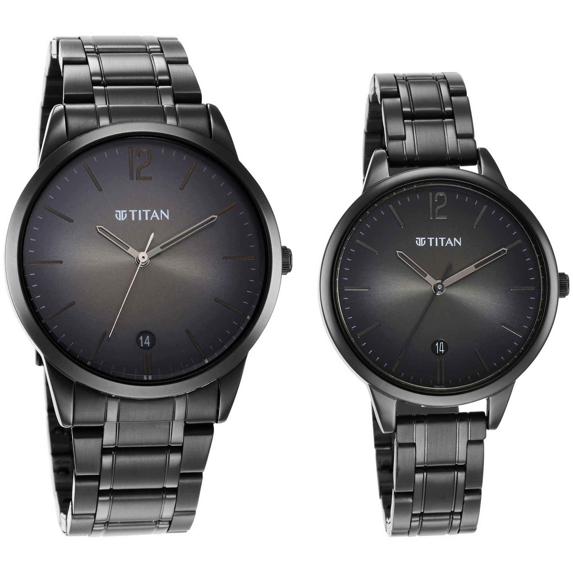 Titan wrist watch for couple sale