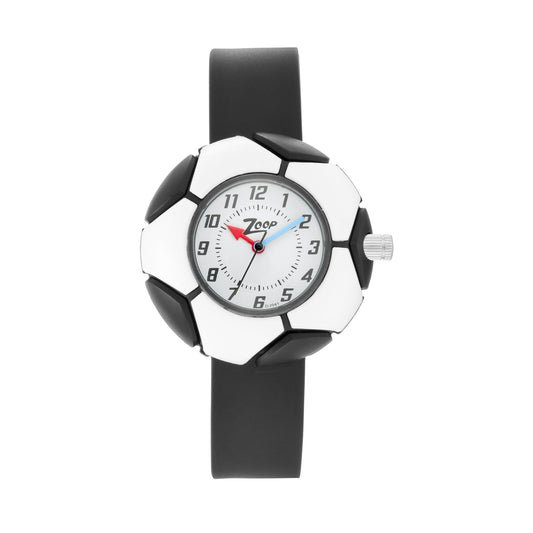 Zoop By Titan Quartz Analog White Dial PU Strap Watch for Kids
