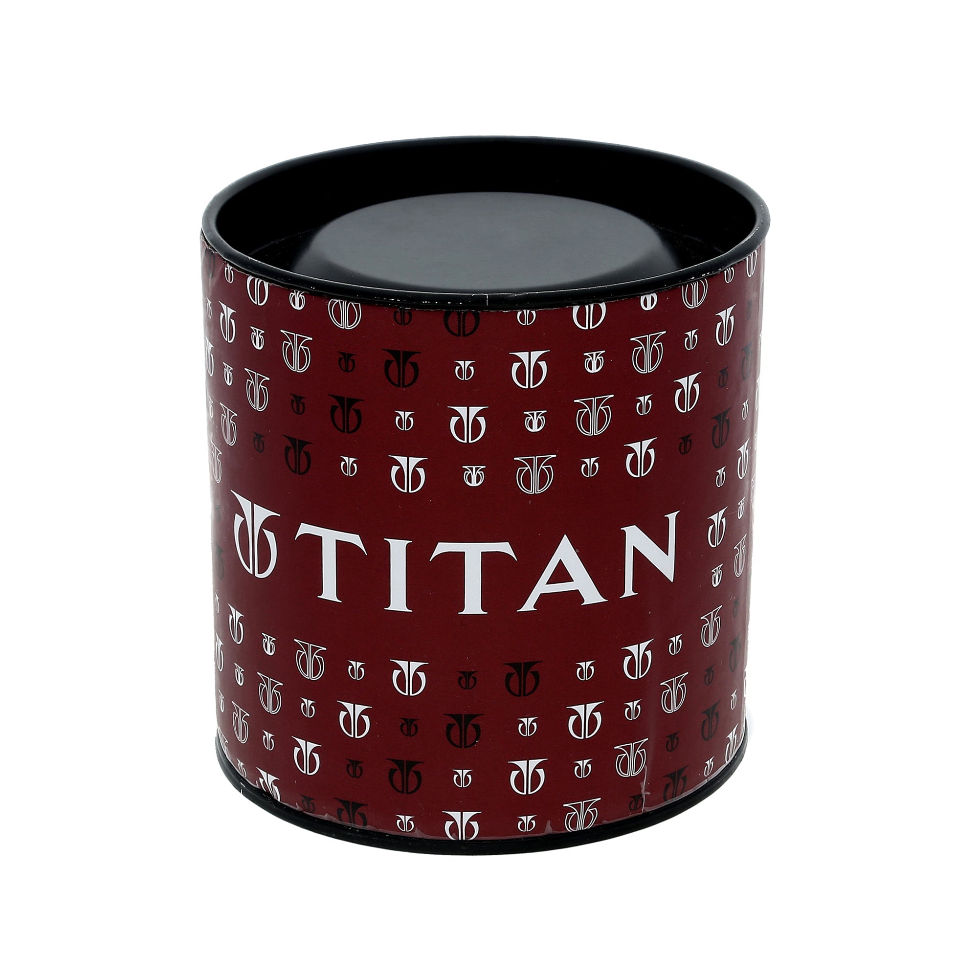 Titan Quartz Analog Champagne Dial Metal Strap Watch for Women