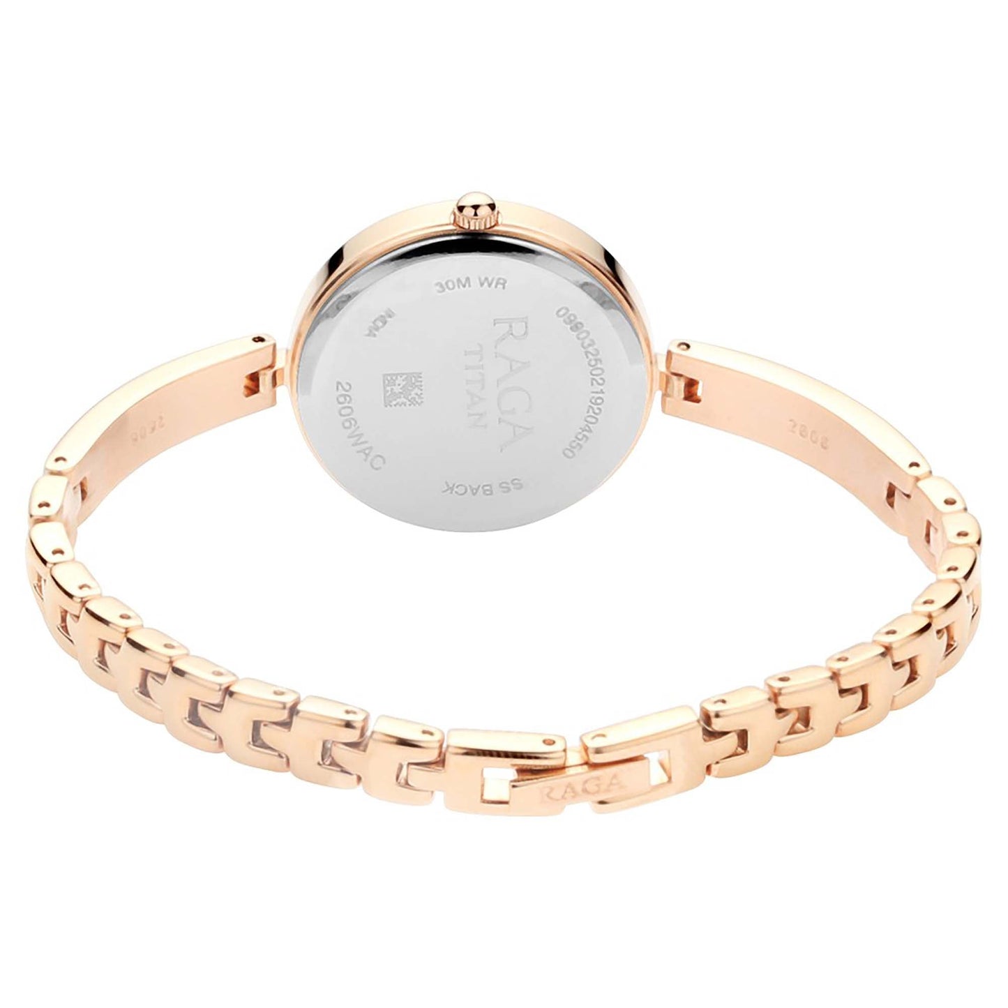 Titan Raga Viva Rose Gold Dial Women Watch With Metal Strap