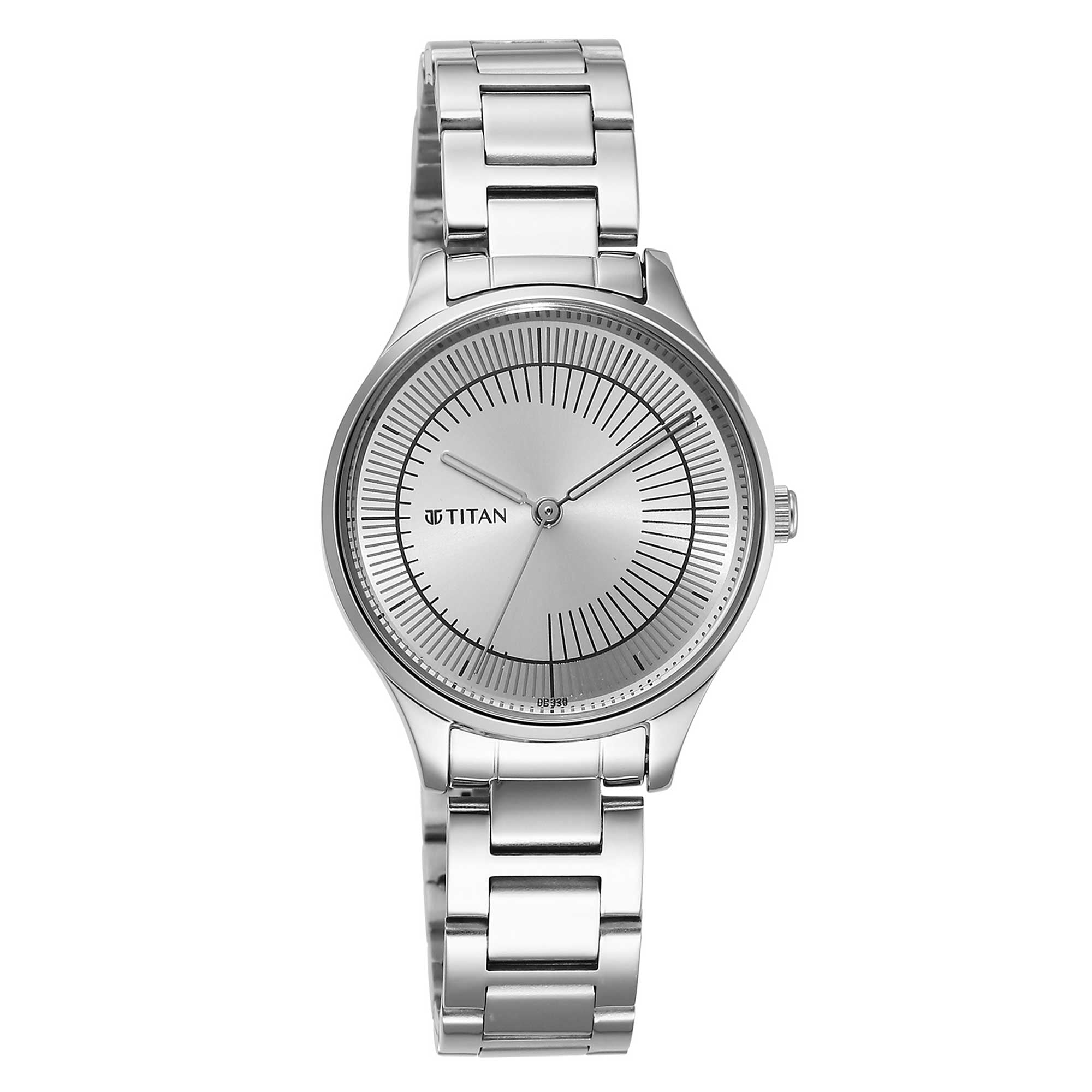 Titan Yin & Yang Silver Dial Analog Stainless steel Strap Watch for Women