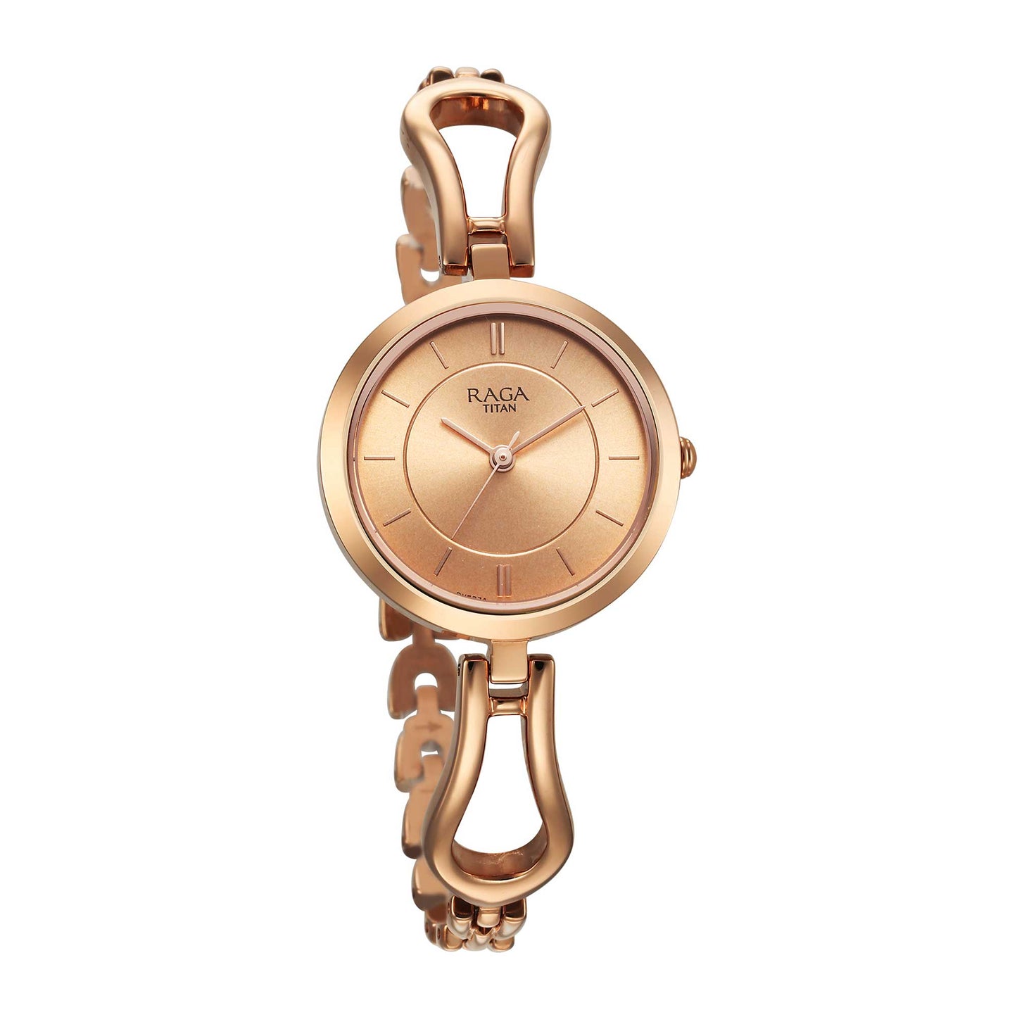 Titan Raga Rose Gold Dial Watch for Women
