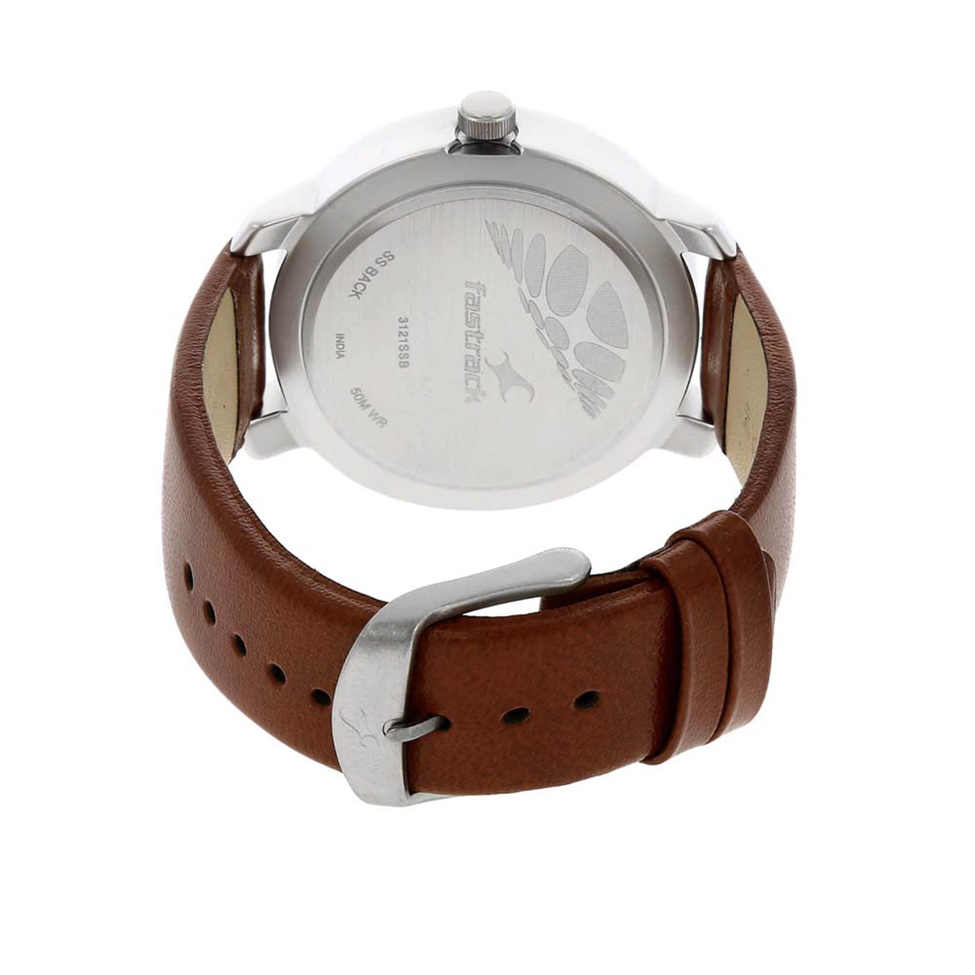 Leather Strap Watch Fastrack Watches Online For Mens Amazon