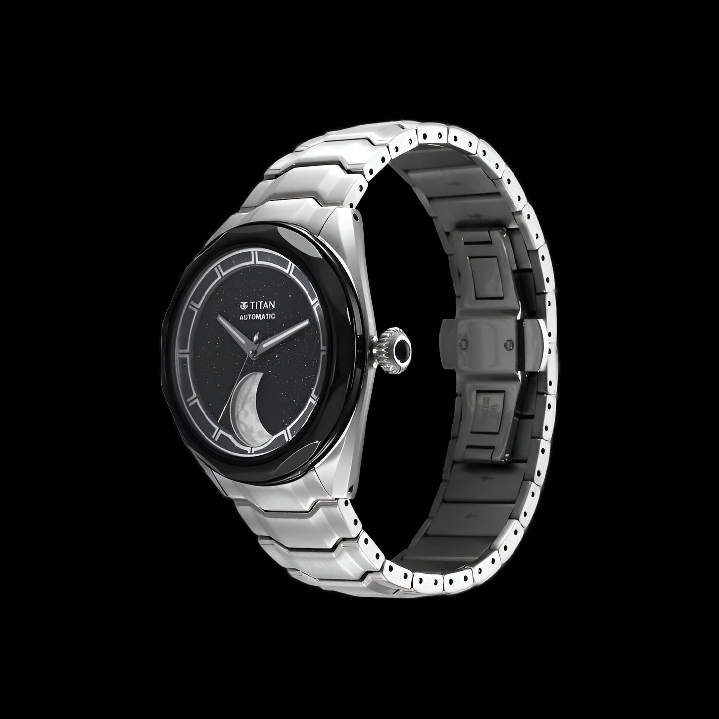 Titan Stellar Luna Aventurine Automatic Watch