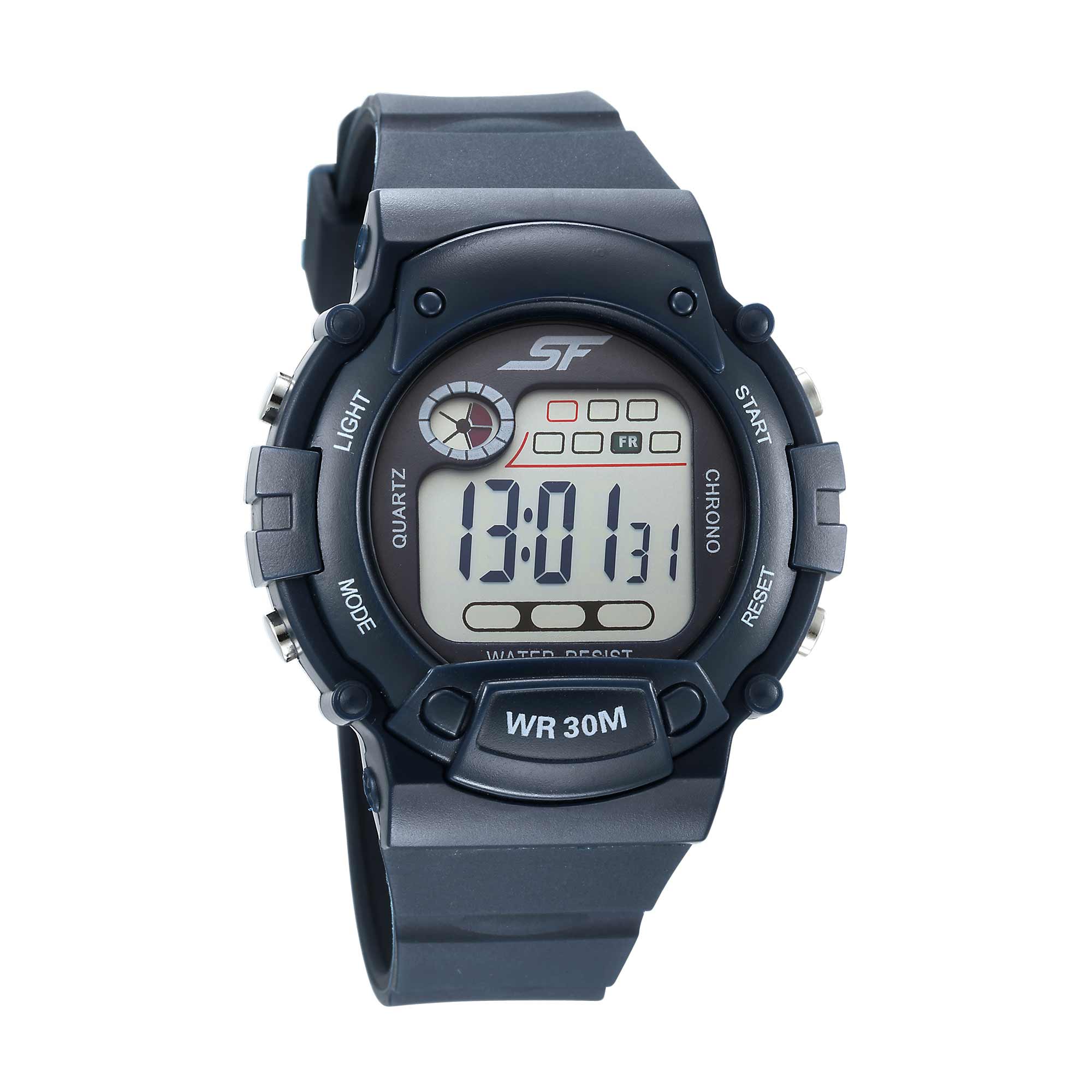 Grey digital watch hotsell