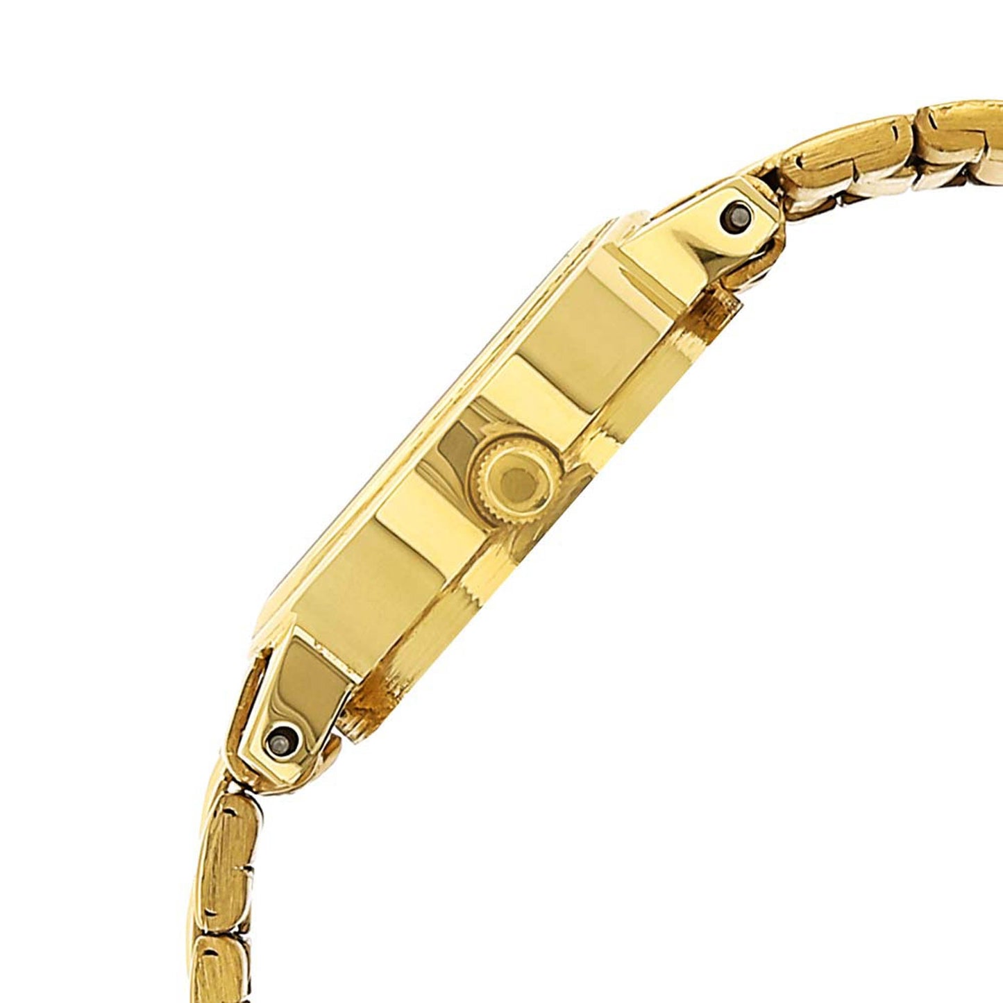Sonata Quartz Analog Champagne Dial Metal Strap Watch for Women