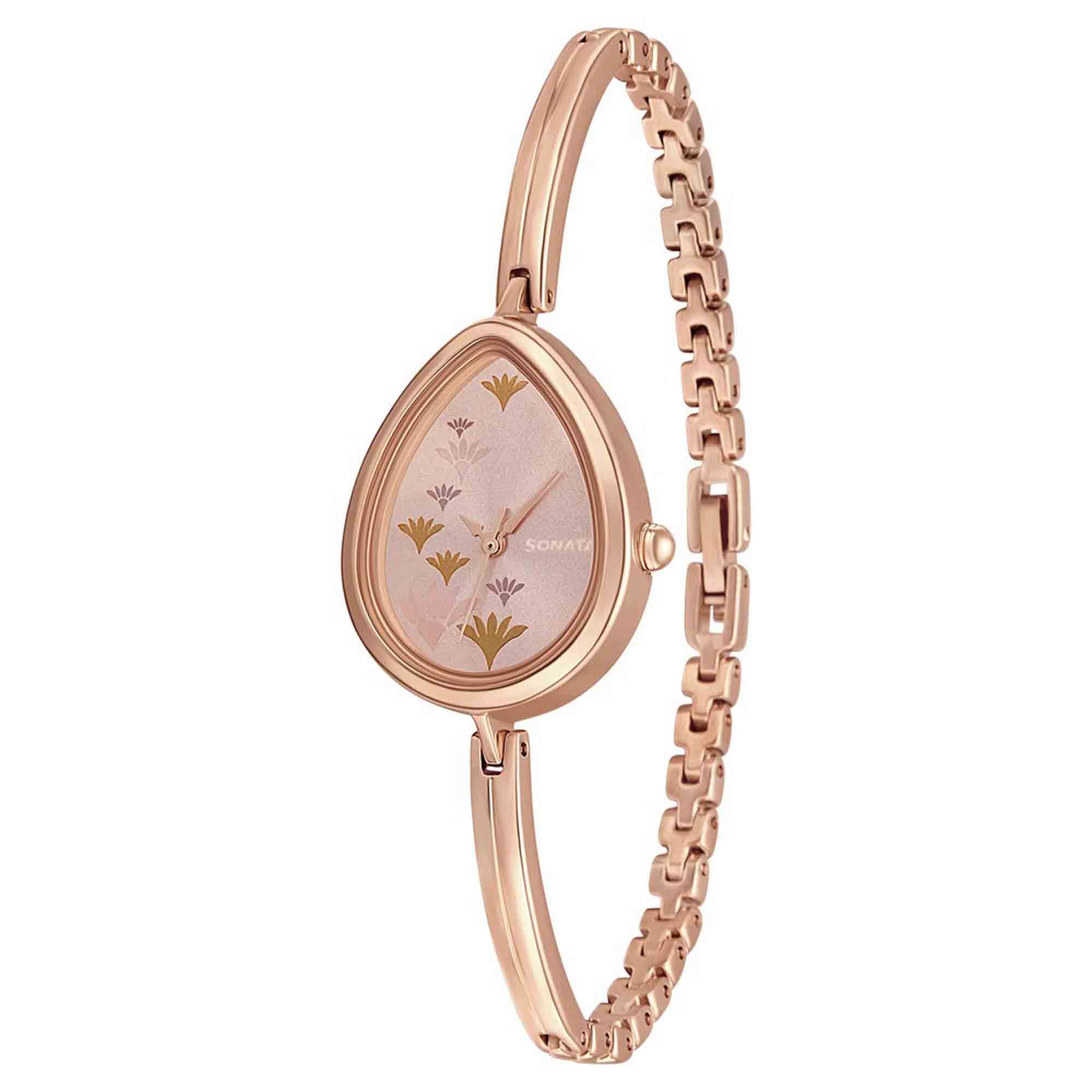 Wrist Watch Amazon Shopping Watch Ladies Rose Gold Titan Smart