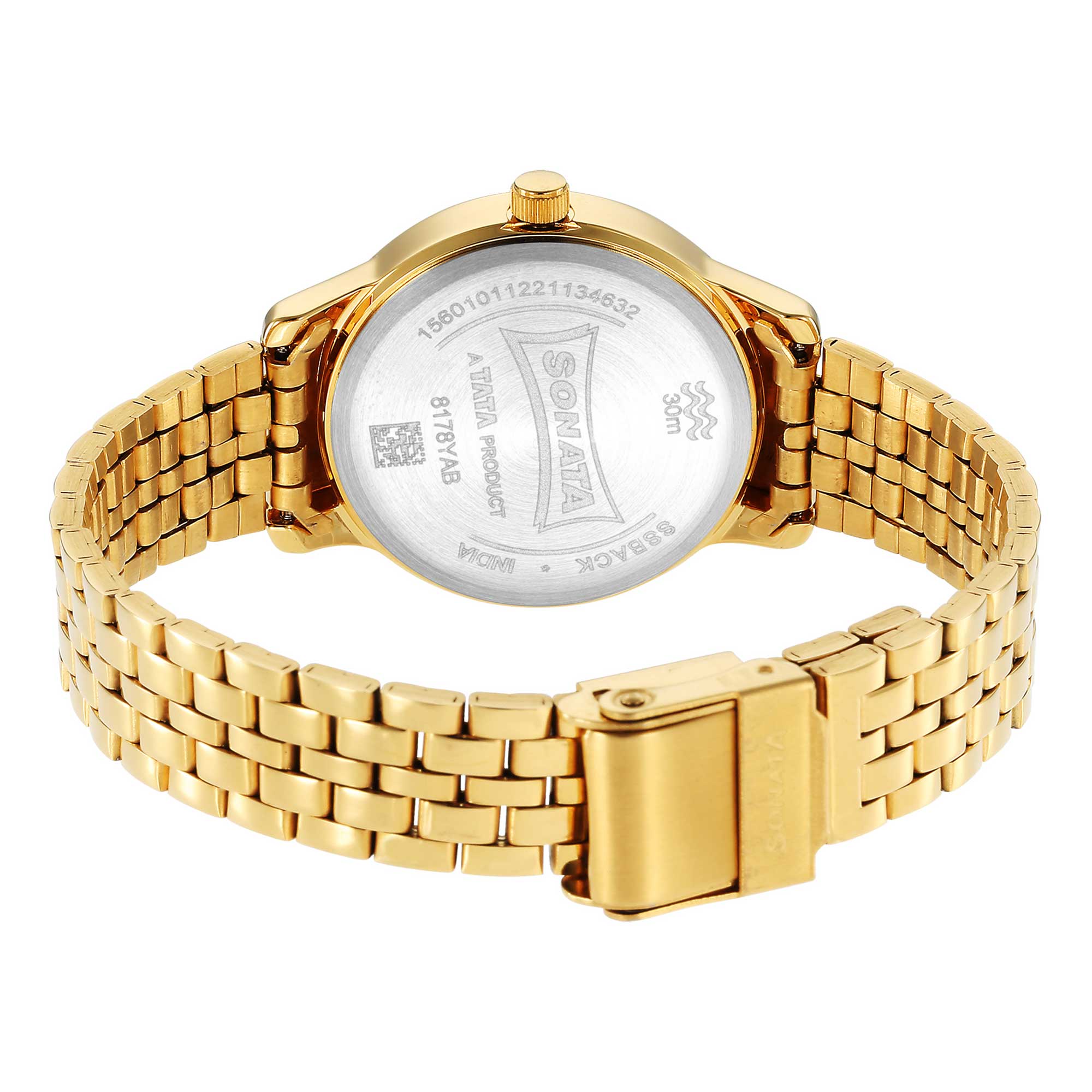 Wrist Watch Sonata Gold Watches For Ladies Sonata Golden Watches