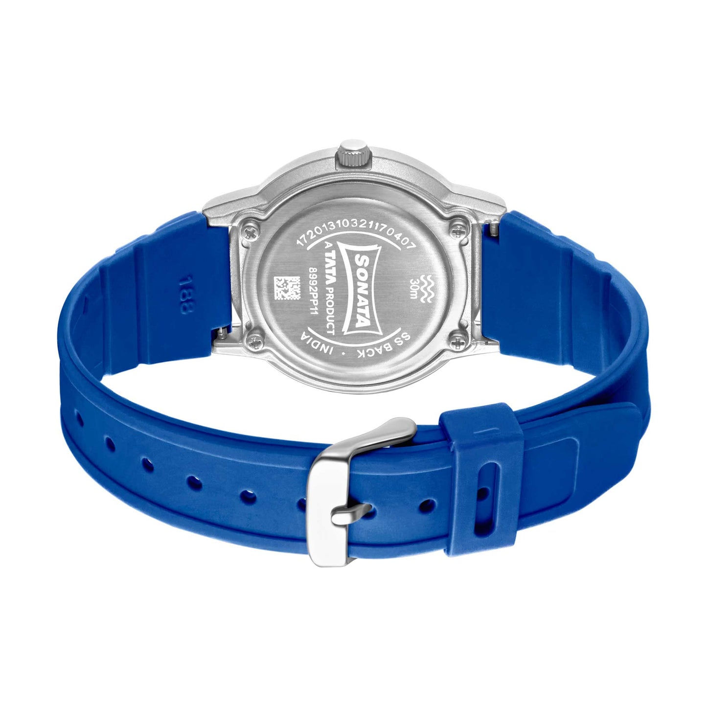 Sonata Play Blue Dial Women Watch With Plastic Strap